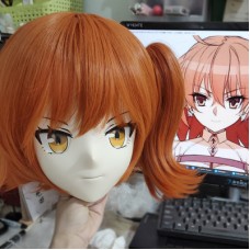 (GLA017)Customize Character'! Female/Girl Resin Full/Half Head With Lock Anime Cosplay Japanese Animego Kigurumi Mask